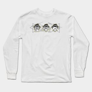 Monkey Head Long Sleeve T-Shirt